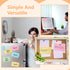 WINKIO 200 Count Cards,150gsm (50 (3 5 inches) Colored Index Cards, Note Heavy Weight College Ruled Colored Flashcards