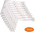 10 Pack (80x80mm) Stainless Steel L Shape Flat Corner Brace Bracket for Wood, Metal Fixing Joining Support Brace