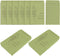 Whaline 200Pcs Self Adhesive Wedding Favor Packets, Green Envelope Minimalist Storage Pockets for Garden & Party