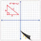 Magnetic Grid Whiteboard, 26"x26" Dry Erase Graph Board with XY Axis Lines, Laminated for Math, School, Geometry