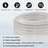 14/3 10FT 14 100% 14 3 Wire with Ground - Gauge NM-B Non-Metallic Sheathed Cable Pure Copper AWG Conductor Residential