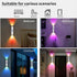 Generic 7 Colors-500mAh (1PC-White,3-Colors) Rechargeable Smart LED Motion Sensor Ambient Light, Upgraded Large