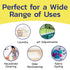 (10 lbs) 100% Soda Ash - Sodium Carbonate - Multipurpose Cleaner, Detergent Booster & pH Adjuster, High Purity