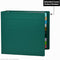 Carstens 4-Inch Heavy Duty 3-Ring Binder - Teal, Side Opening, Waterproof Cover, No Pockets, Holds 600 Sheets, 12-Count