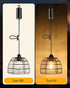4/6/8 Dimmable Battery Operated Hanging Outdoor Chandelier, H Timer, Bohemian Hanging Shed Gazebo Lights Outdoor
