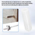 shiguan 1/4" -50 Pack Screw Thread Protectors for Storm Hurricane Shutters Bolts White
