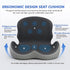 Tailbone, Ergonomic L-Shaped Memory Foam Seat Cushion with Lumbar Support, Designed to Help Relieve Coccyx & Lower Back