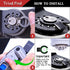 10PCS Extra Long Oscillating Saw Blades: Curved Edge Bi-Metal and Japanese Teeth for Precise Cuts