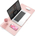 YSAGi Desk Pad, 23.6" x 13.7" Ultra Thin Waterproof PU Leather Blotter for Keyboard and Mouse