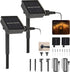 MLKNK Replacement Solar Light Parts-Solar Light Replacement Tops for LED Panel Lantern
