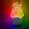 L LOHAS LED Night Lights for Kids, Acrylic Carved Castle Design, 8-Color