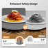 9 Settings, 25.8"x15.6", Food Warming Mat, Electric Warming Tray for Buffets & Parties, Silicone Heating Mat for Food
