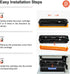 v4ink Remanufactured 410A Toner Cartridge Replacement for HP Color Pro M452dn M452dw (1 Pack Black)