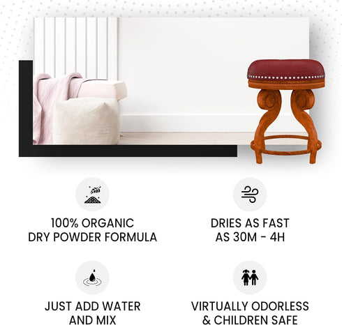 Persimmon, 1 Real Milk Paint, Wood Paint for Furniture, Matte Paint for Cabinets, Walls, Brick, and Stone, Water Based