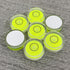 4Pcs Small Circular Bubble Levels, Mini Stick-on Bubble Spirit Level Measuring Layout Tools (25x10mm)