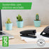 Novus B2 re+New Stapler, Black, 25 Sheet Capacity, 95% Recycled Plastic, German Engineered, 10 Yr. Warranty