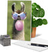 The Best Card Company Birthday Greeting Card - 5 x 7 Inch Envelope, Bday Balloon Llama Design