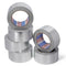ADHES Professional Glass Fiber Aluminum Foil Tape, 2 Inch x 82 Feet, 6 Rolls Heat Proof Tape for HVAC Repair