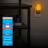 Home,76135, 2 Pack GE Sleeplite Night Lights Plug Into Wall, Dusk to Dawn Sensor, Ambient Lighting, Sleep Aid, Bathroom