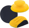 Dura-Gold Pro Series 5" Round & Mouse-Shaped Hand Sanding Block Pads - Hook & Loop and PSA Adapter Pad for Sanding