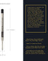 Retro 51 9000 Easy Flow Ballpoint Refills, Black Ink, 3-Pack – German Engineered for Tornado Pens, Smooth Writing