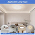 5.3 Inch 15W Dimmable 3CCT 3000K 4200K 6500K Ceiling Fan LED Light Replacement, Ceiling Fan Light Kit, Ceiling Light