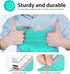 Fuxury 12x15.5 200pc Teal Poly Mailers, Shipping Envelopes for Clothing/T-Shirt, Self Sealing Envelopes