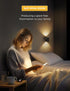 3000K, 0-100LM Dimmable 2 Pack L LOHAS LED Night Light Plug in, Modern Night Lights Plug into Wall, Dusk to Dawn