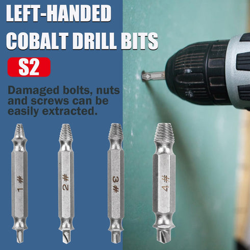 Damaged Screw Extractor Set for Stripped Head Screws, Nuts & Bolts, Gifts for Men and Women, DIY Hand Tools