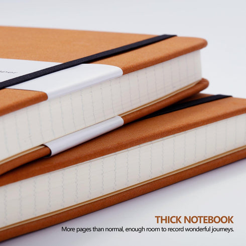 Unruled/Blank/Plain/Unlined Large A5 Sketchbook with Premium Thick Paper and Dividers Gift, 8.4 x 5.7 In