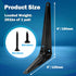 suiwotin 12pcs 6 Inch 5x6 Inch Shelf Brackets, Heavy Duty L Bracket, Shelf Corner Brace Right Angle Bracket, Floating