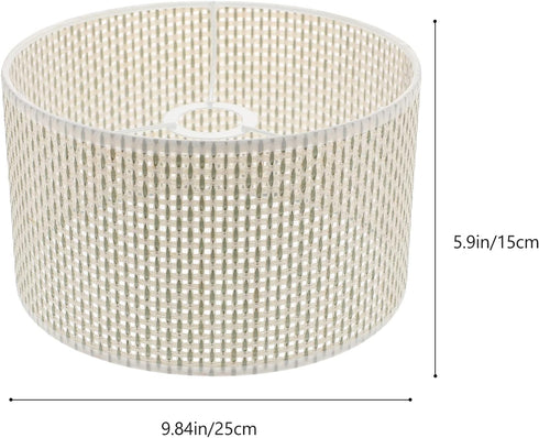 Bulb Wicker rattan lampshade Lamp Shade Woven Chandelier Lamp Shade Rattan Clip On Lampshades Ceiling Light Cover