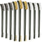 9 Pieces Mini Wire Brush Set - Scratch Wire Brushes for Detailing, Cleaning, Welding Slag, and Rust Removal