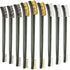9 Pieces Mini Wire Brush Set - Scratch Wire Brushes for Detailing, Cleaning, Welding Slag, and Rust Removal