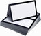 Tented Cards, 50 Folded Wedding Place Cards, 14 pt. Matte Card Stock for Banquet and Cocktail