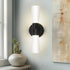16inches Dimmerable 3000K/4000K/5000K KDVL13-BK kudos Wall Sconces Black Vanity Light Fixtures, Modern Sconces Wall
