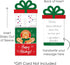 Set 8 Big Dot of Happiness Gingerbread Christmas - Gingerbread Man Holiday Party Money and Gift Card Sleeves - Nifty