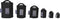 MDF Instruments Latex-Free Adult Replacement Blood Pressure Monitor Cuff - Double Tube - Black (MDF2100450-11)