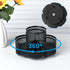 Pen Holder for Desk, Rotating Pencil Holder, Cup Holder for Desk Office Pen Organizer in Black by Topwey