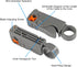 Coax Cable Crimper Tool Kit, Coaxial Compression Tool with 5PCS RG6 F Type Connector + 5PCS RG6 Coax Cable Extender