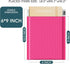 Metronic 50 Pack Bubble Mailers, 6x10 Inch Pink Self-Seal Adhesive Shipping Bags for Mailing and Packaging