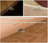 Desktop Fasteners Figure 8 with Screws, Heavy Duty Steel Table Top Connector, Desk Top Fasteners Clip