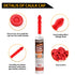 Caulk Cap for Seal Caulking Tubes, Pack of 100 Caulk Saver Sealer Caps for Silicone and Roofing Cement