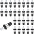uxcell 60Pcs Shutter Repair Pins, 0.98"x0.43" Metal Spring-Loaded Replacement Pins Plantation Shutter