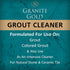 64 24 4 Granite Gold Grout Cleaner Spray with Brush for Stone, Ceramic, Glass & Colored Grout, Fluid Ounces + Fluid