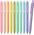Mr. Pen- Retractable Gel Pens, 10 Pack, Colorful Ink Gel Pens, Pastel Barrels, Fine Point 0.5mm, Cute Pens