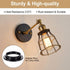 KFHENSOMR E27 58mm/ID 38mm, 1-1/2" Threads)-8PCS Lamp Shade Adapter Ring Light Socket Ring Retaining Rings for Sockets