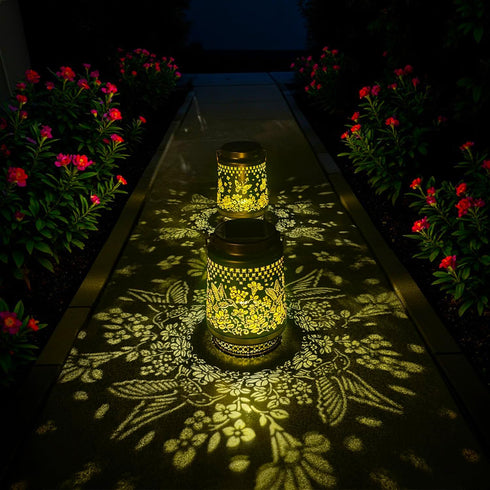 UDouliuy Hummingbird Hummingbird Solar Lantern Hanging Solar Lights for Outside Garden Decor Birthday Gifts for Grandma