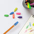 Westcott 14891 Pencil Eraser Toppers, Assorted, 12 Pack