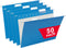 Blue Hanging File Folders, 50 Packs Reinforced Hang Folders for Home and Office Color Coded Organization